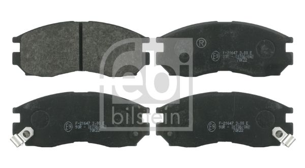Obrázok Sada brzdových platničiek kotúčovej brzdy FEBI BILSTEIN  16327