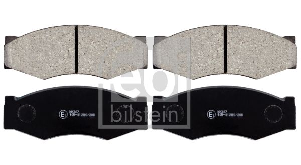 Obrázok Sada brzdových platničiek kotúčovej brzdy FEBI BILSTEIN  170249