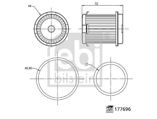 Obrázok Hydraulický filter automatickej prevodovky FEBI BILSTEIN  177696