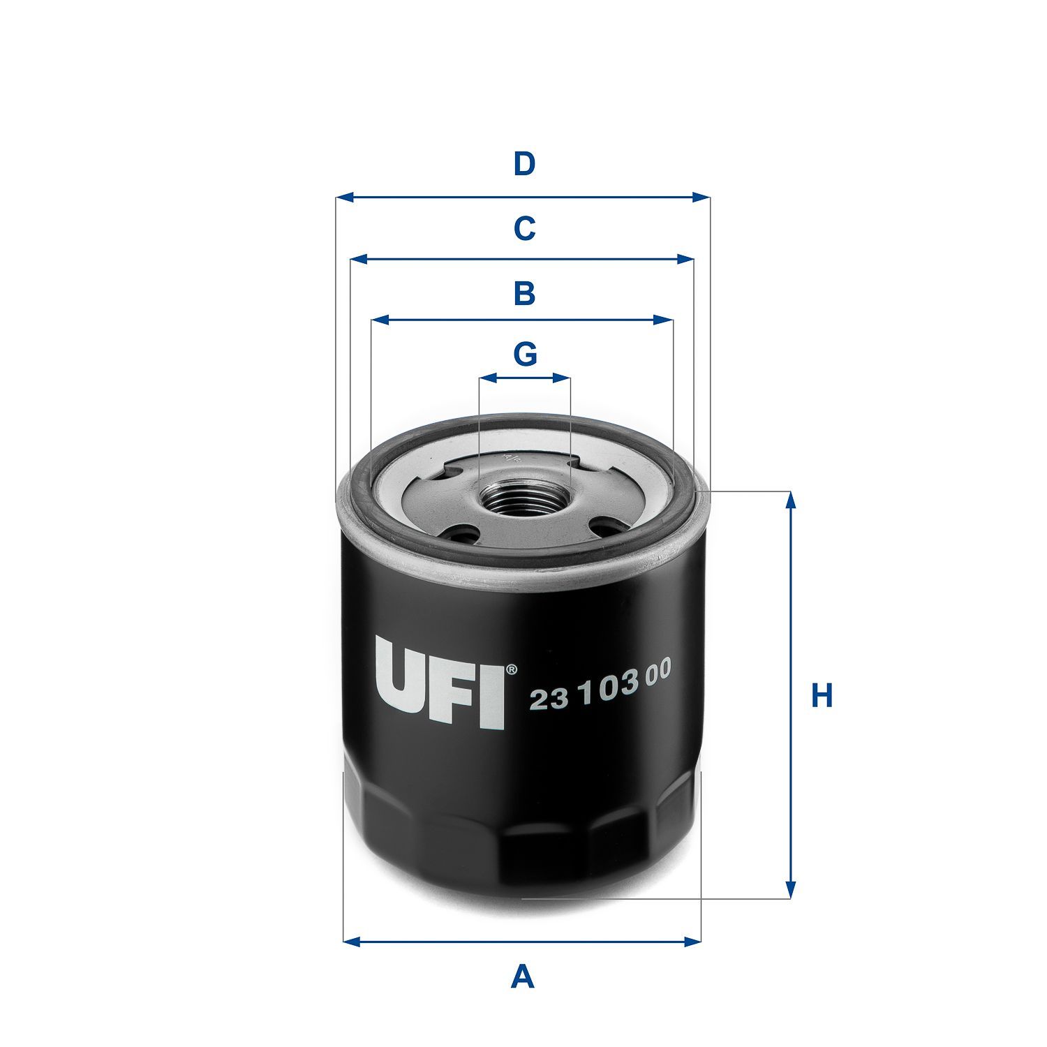 Obrázok Olejový filter UFI  2310300