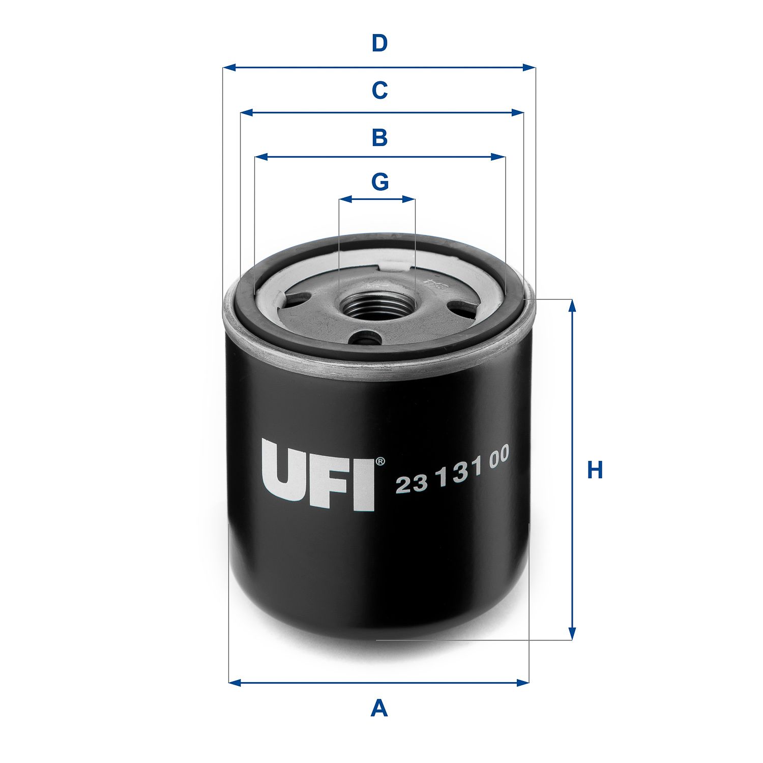 Obrázok Olejový filter UFI  2313100