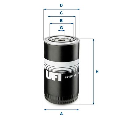 Obrázok Olejový filter UFI  2315600