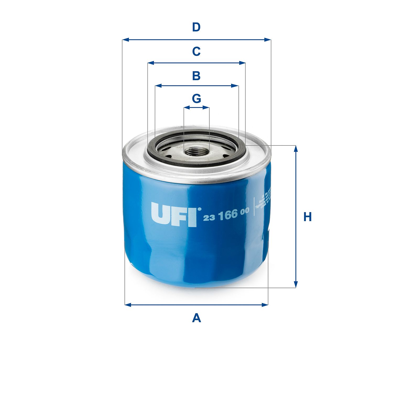 Obrázok Olejový filter UFI  2316600