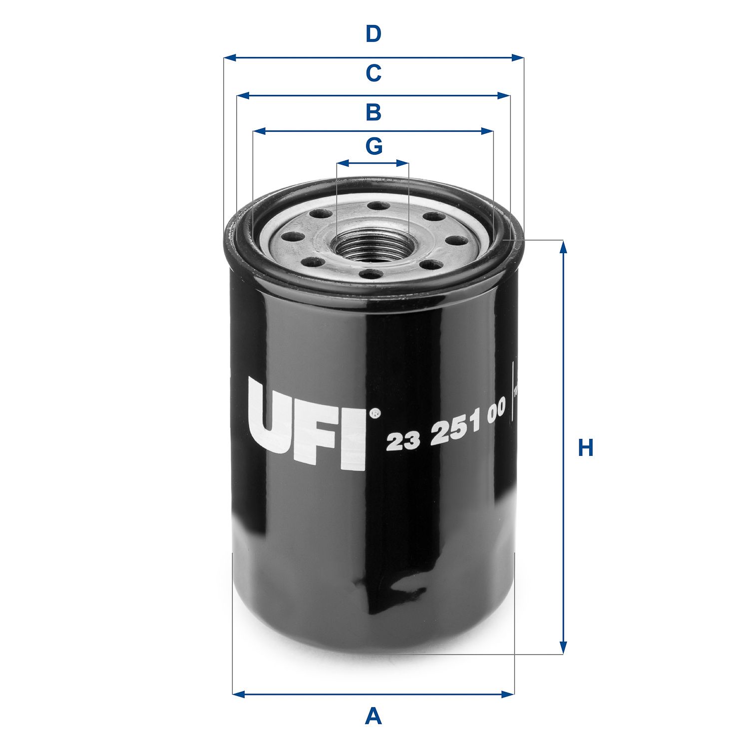 Obrázok Olejový filter UFI  2325100