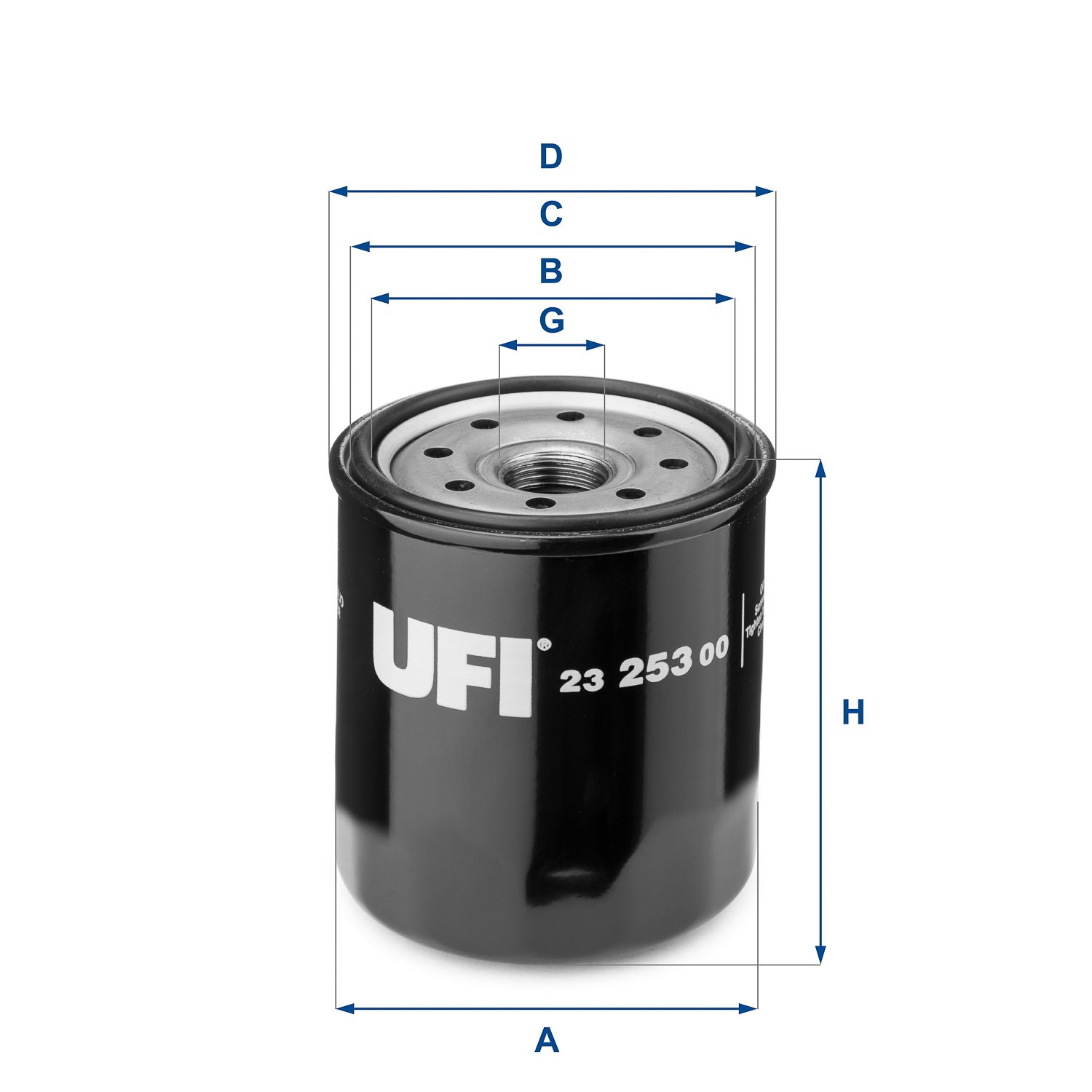 Obrázok Olejový filter UFI  2325300