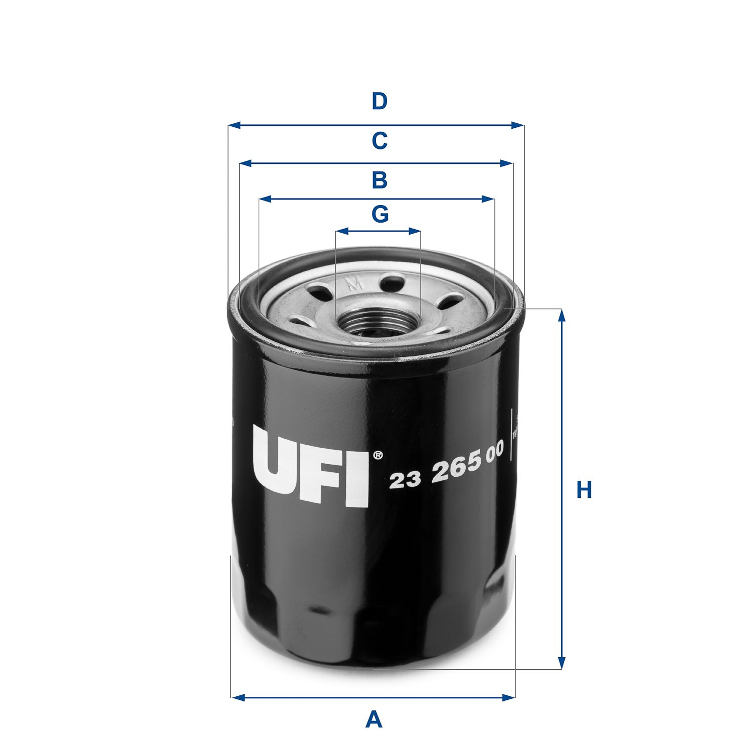 Obrázok Olejový filter UFI  2326500