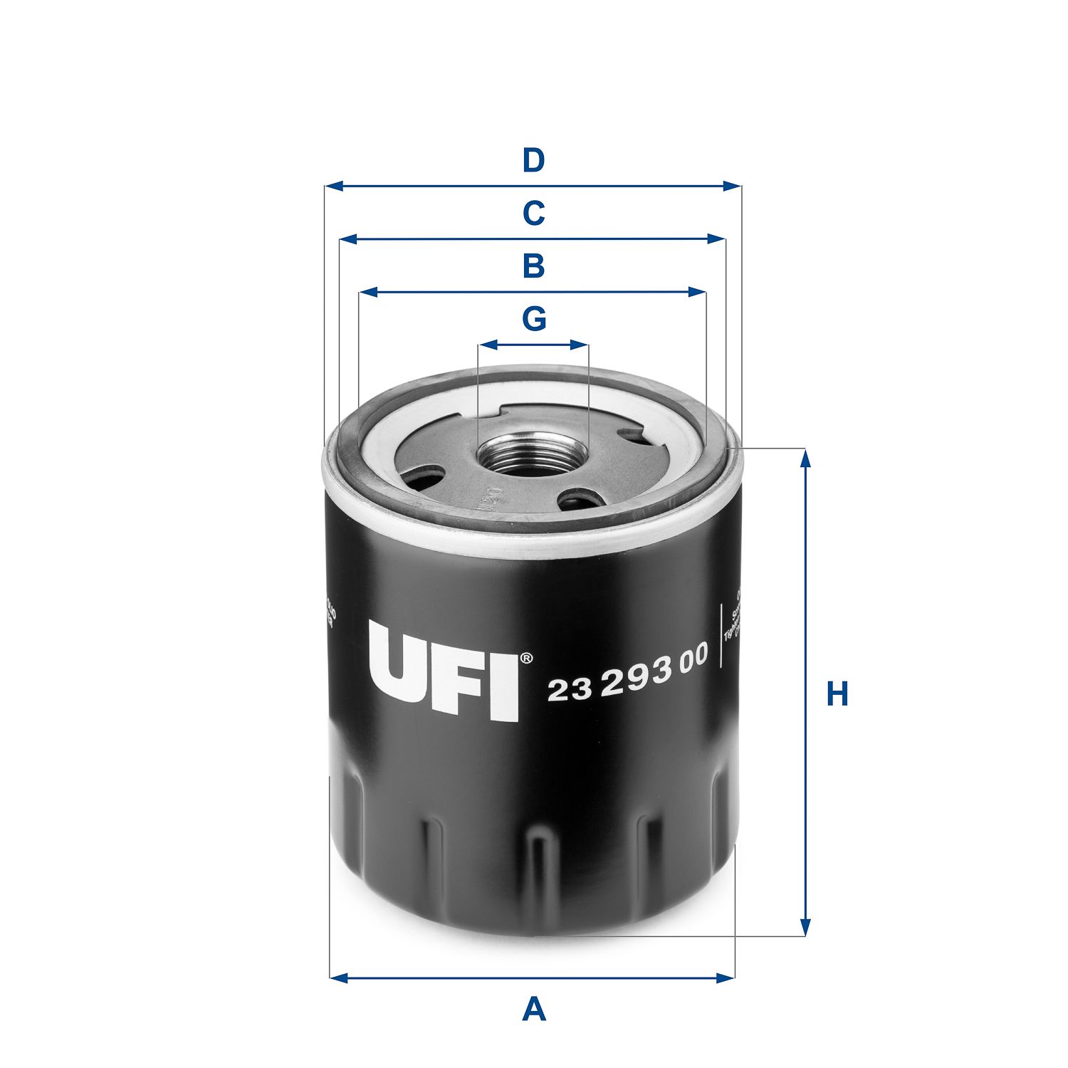 Obrázok Olejový filter UFI  2329300
