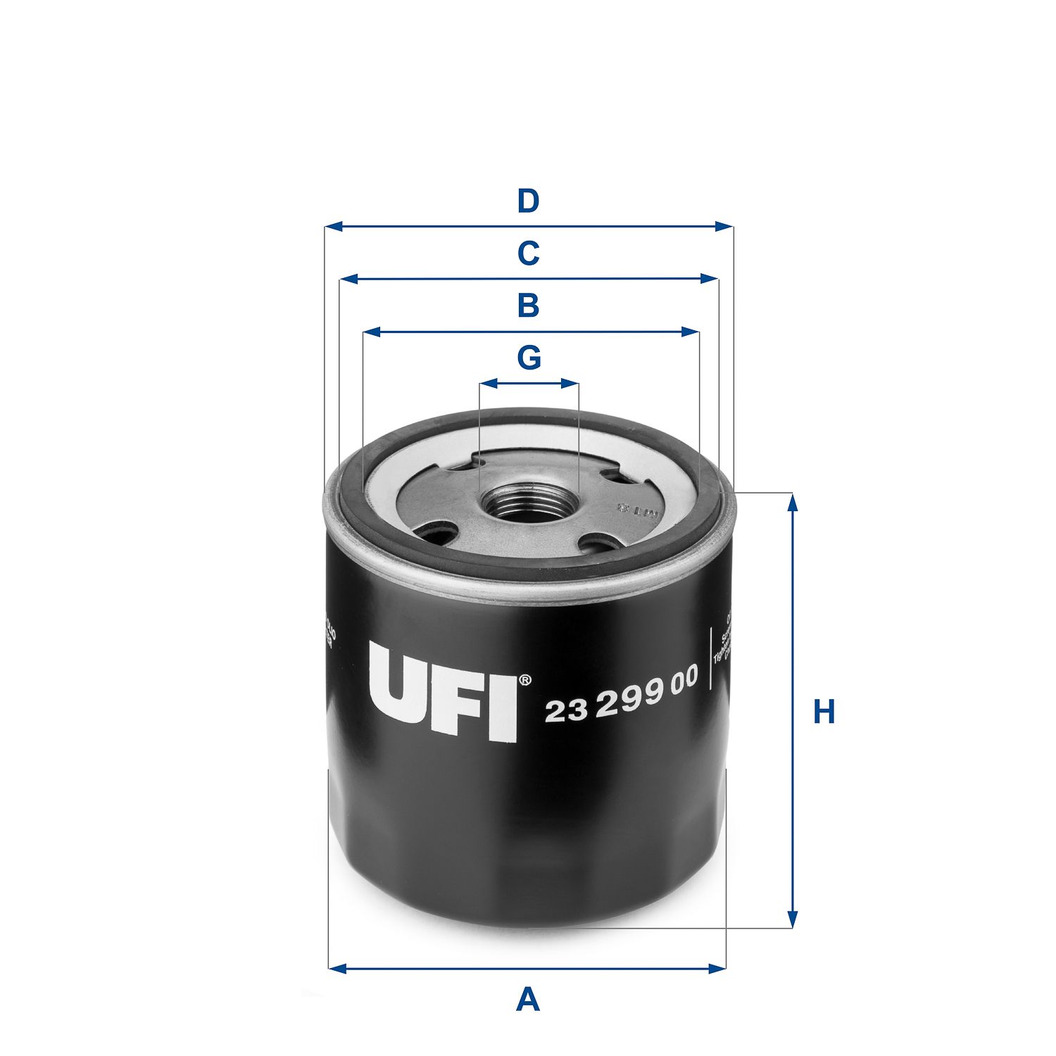 Obrázok Olejový filter UFI  2329900
