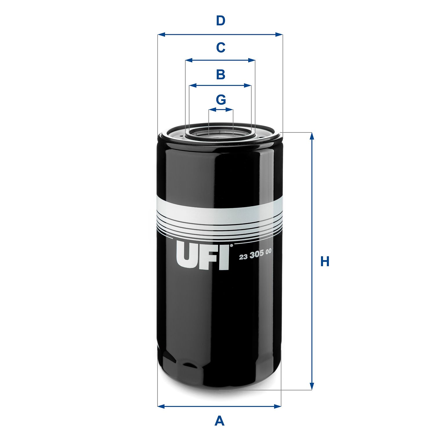 Obrázok Olejový filter UFI  2330500