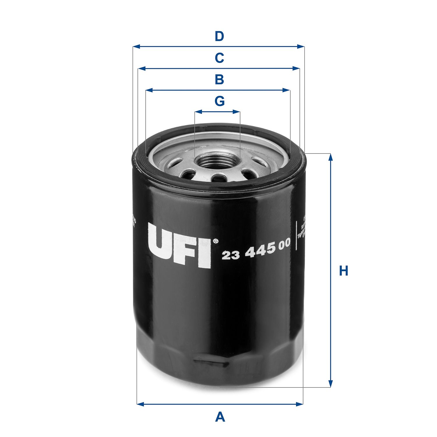 Obrázok Olejový filter UFI  2344500