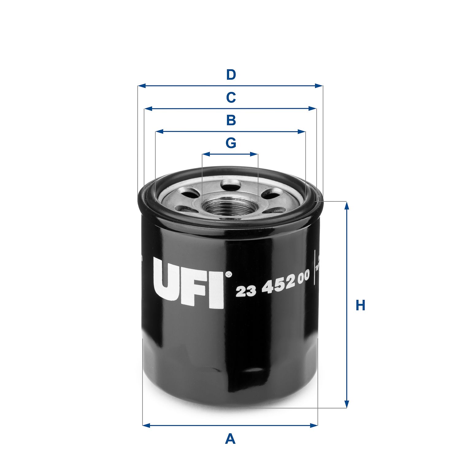 Obrázok Olejový filter UFI  2345200