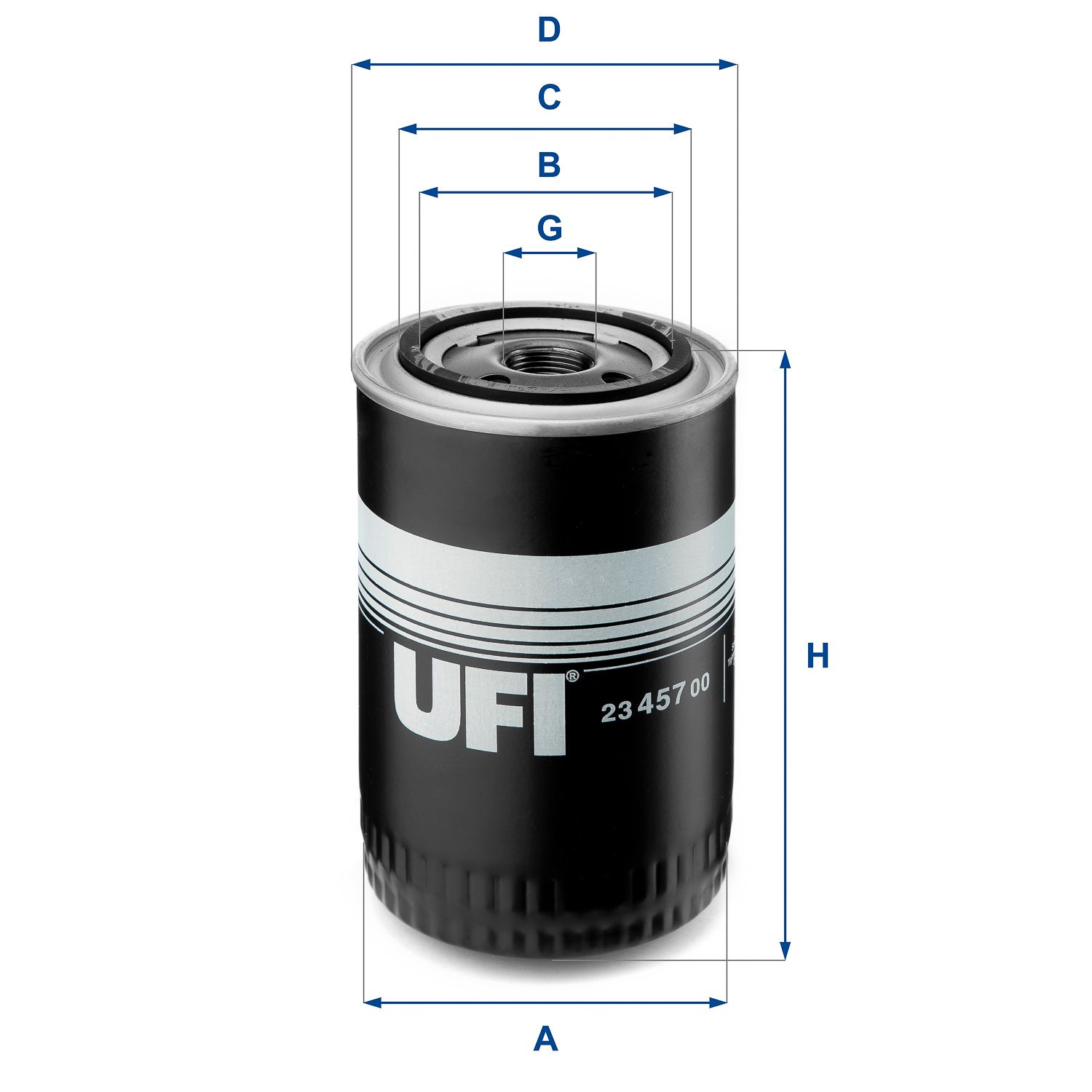 Obrázok Olejový filter UFI  2345700