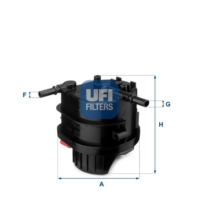 Obrázok Palivový filter UFI  2401500