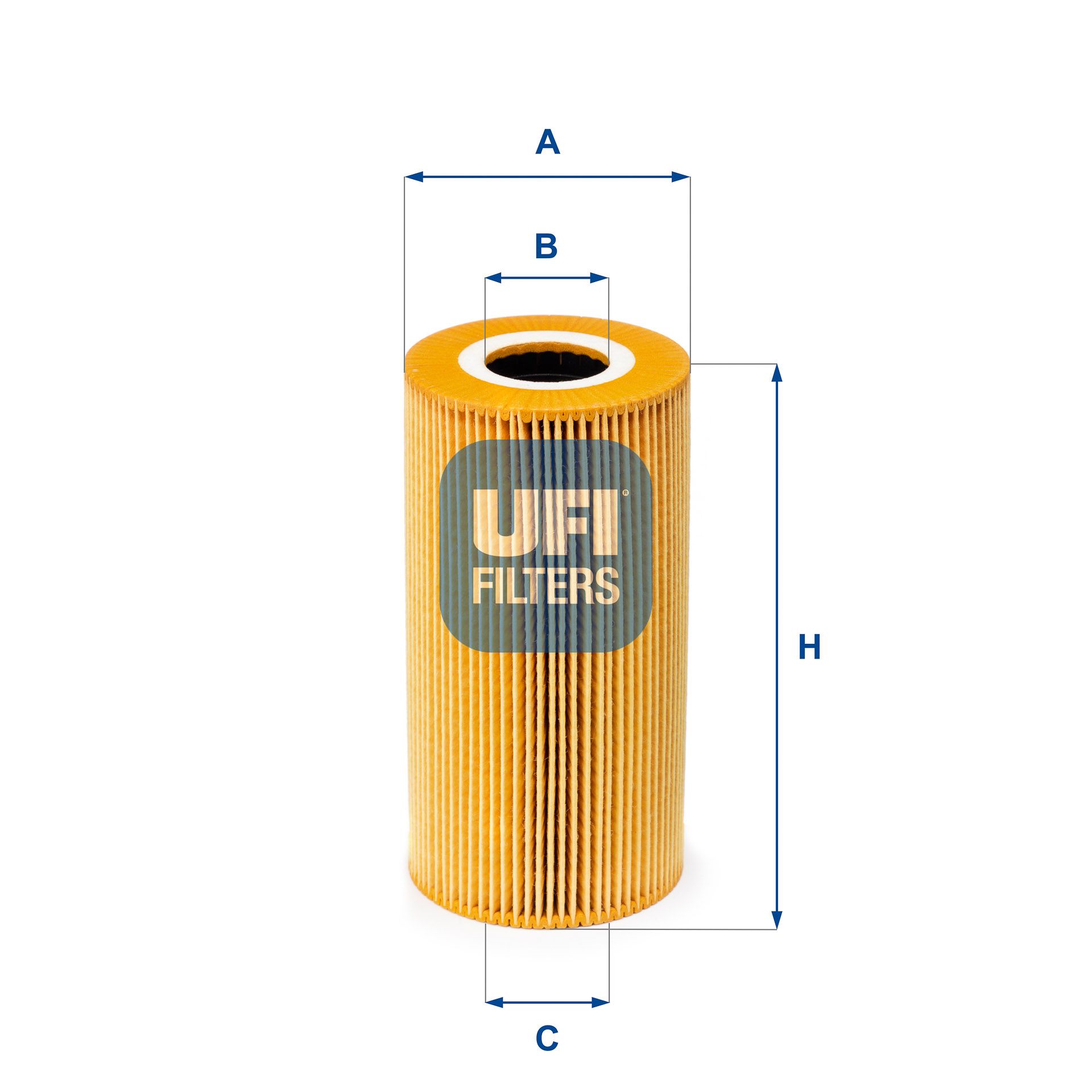 Obrázok Olejový filter UFI  2500900