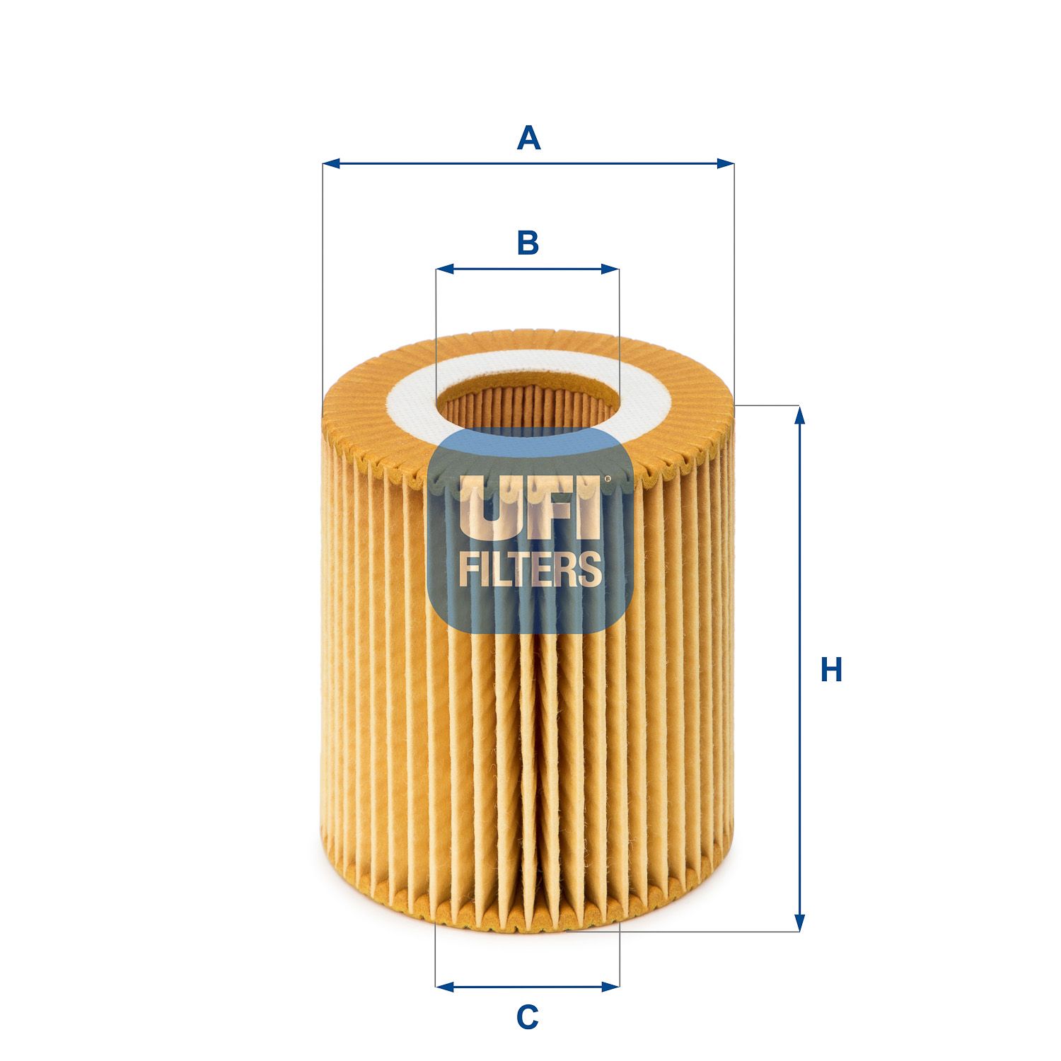Obrázok Olejový filter UFI  2502800