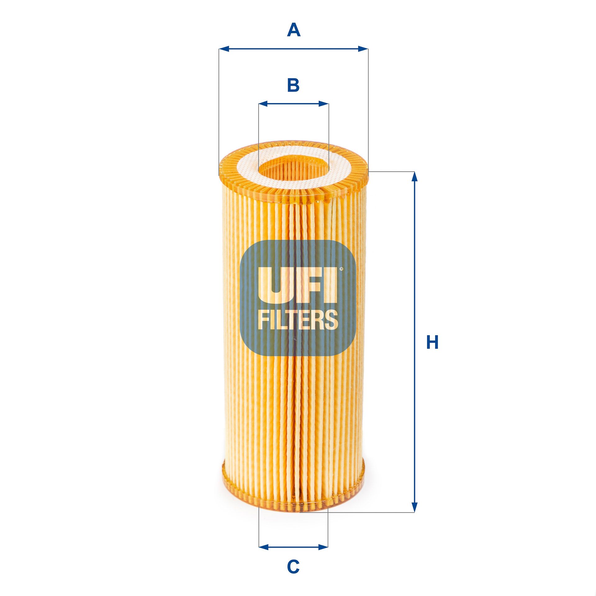 Obrázok Olejový filter UFI  2508000