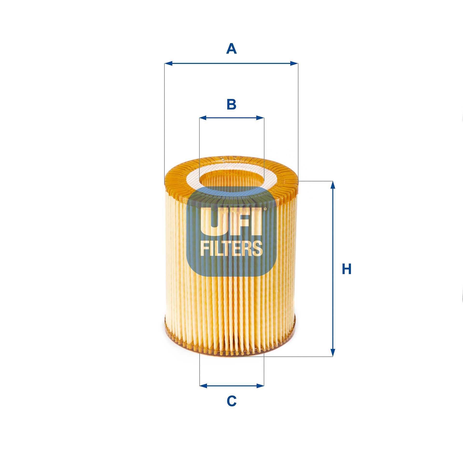 Obrázok Olejový filter UFI  2515200