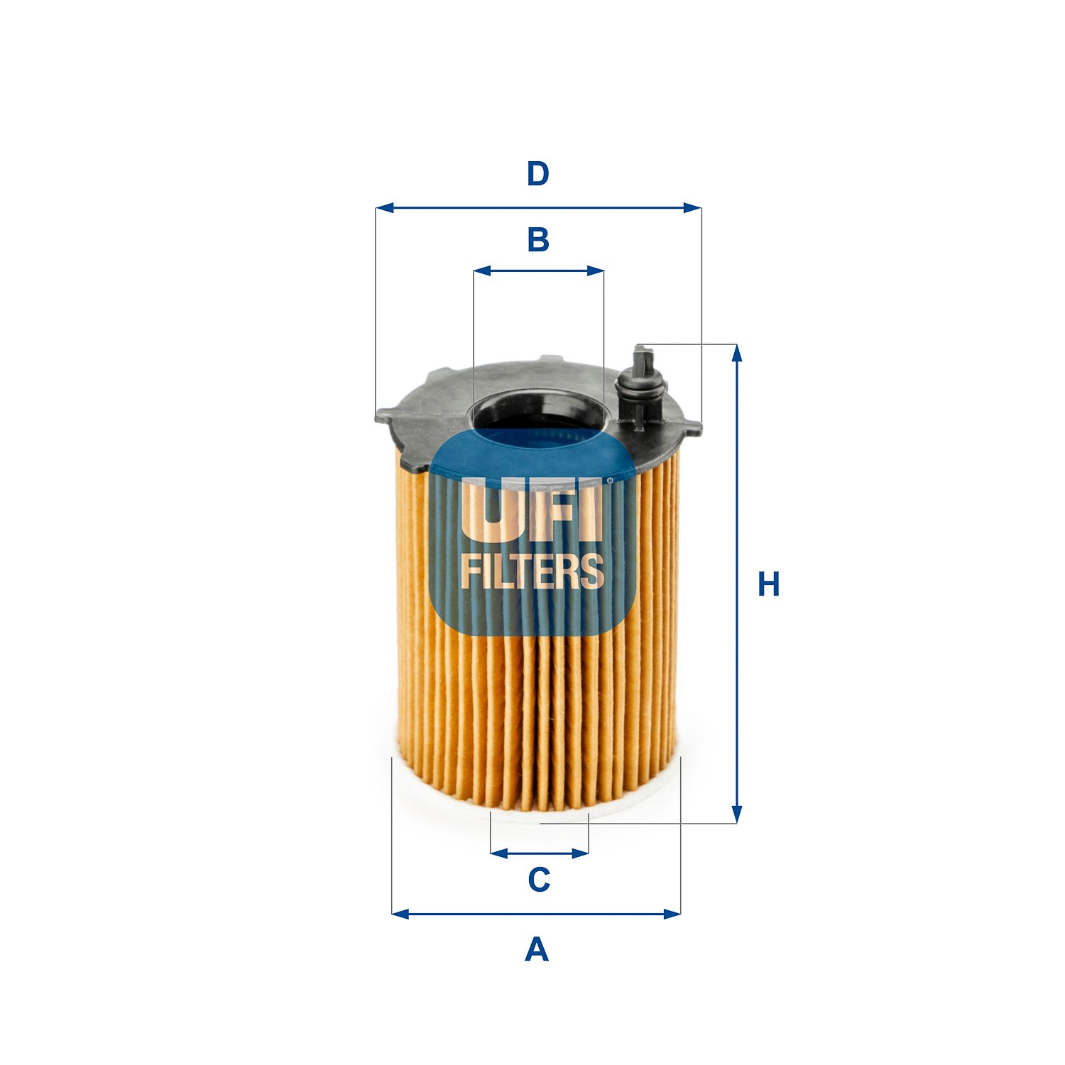 Obrázok Olejový filter UFI  2518700