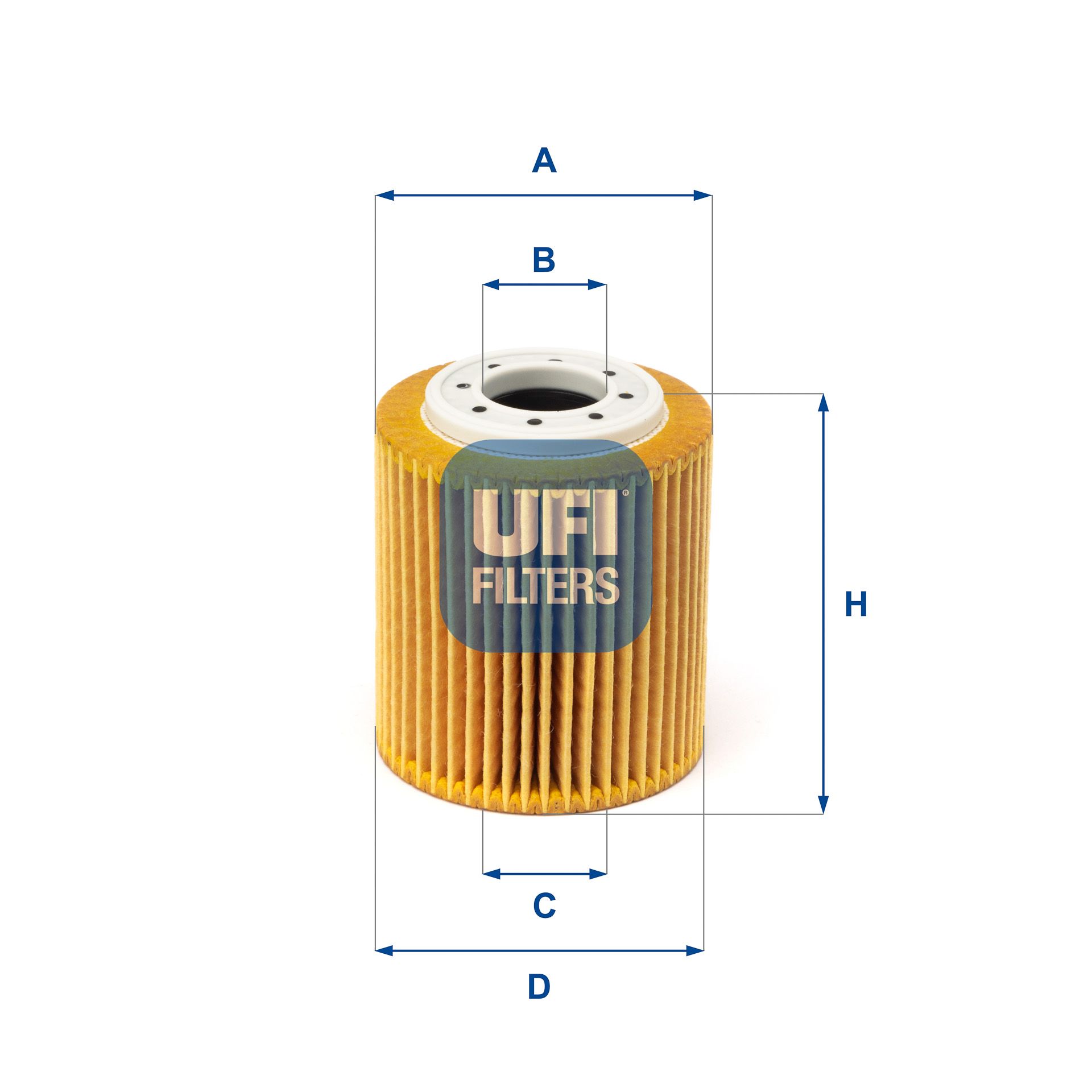 Obrázok Olejový filter UFI  2521600