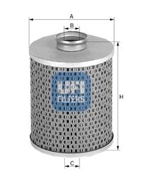 Obrázok Hydraulický filter riadenia UFI  2542700