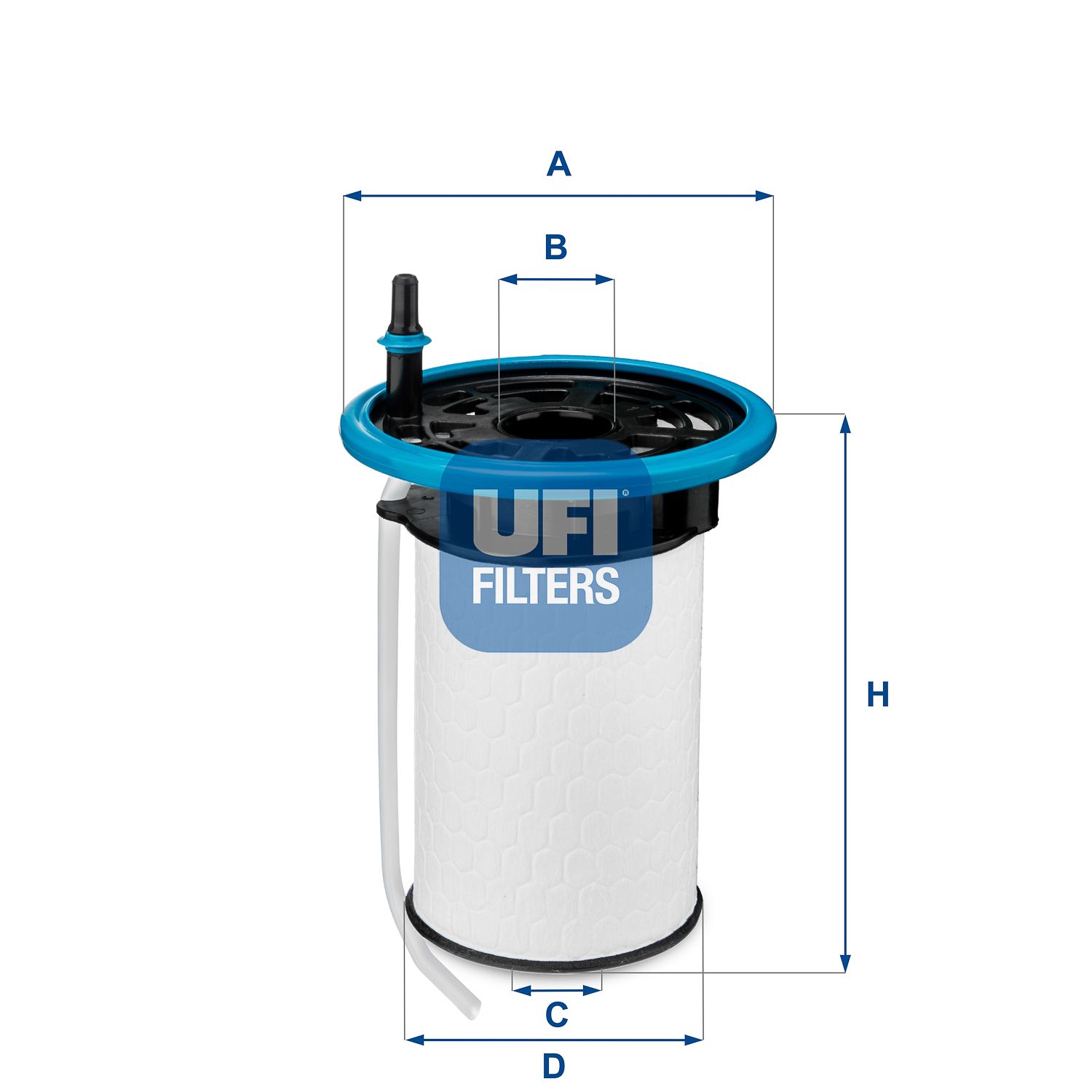 Obrázok Palivový filter UFI  2605200