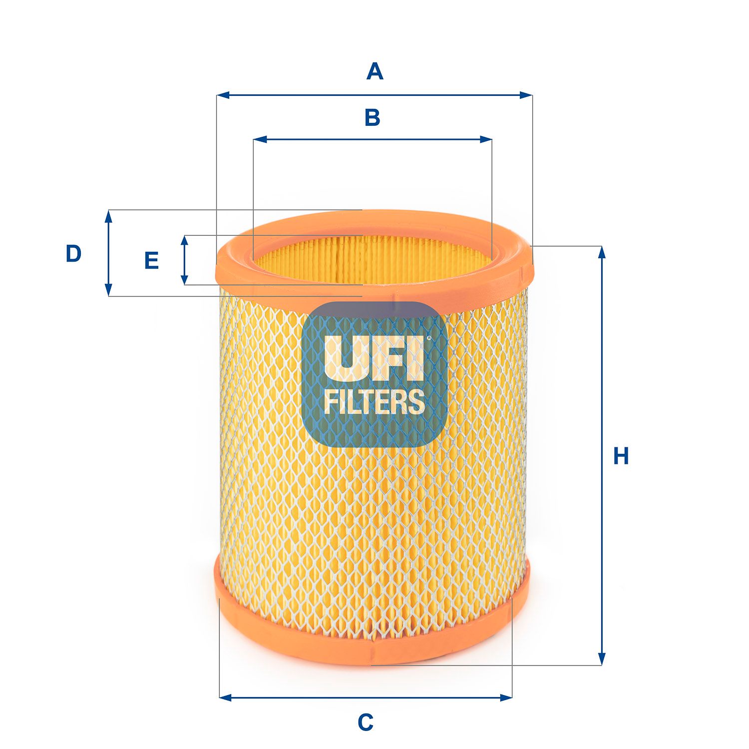 Obrázok Vzduchový filter UFI  2719600