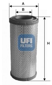 Obrázok Vzduchový filter UFI  2738800