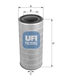 Obrázok Vzduchový filter UFI  2797700