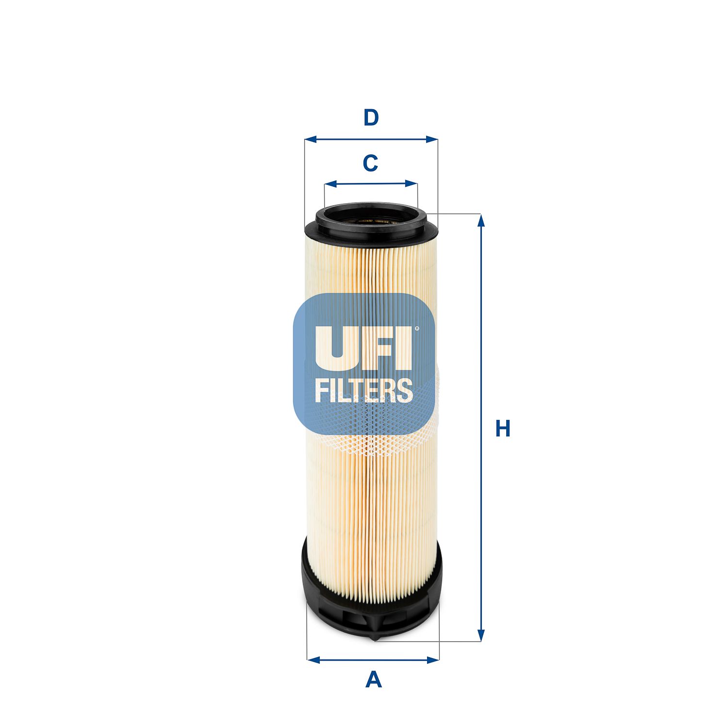 Obrázok Vzduchový filter UFI  2759600
