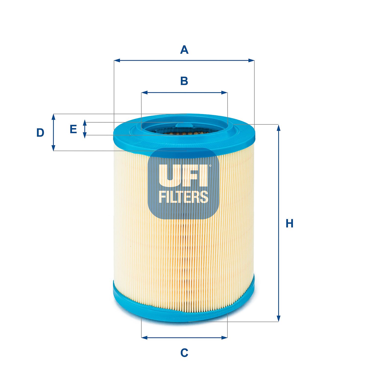 Obrázok Vzduchový filter UFI  2760600