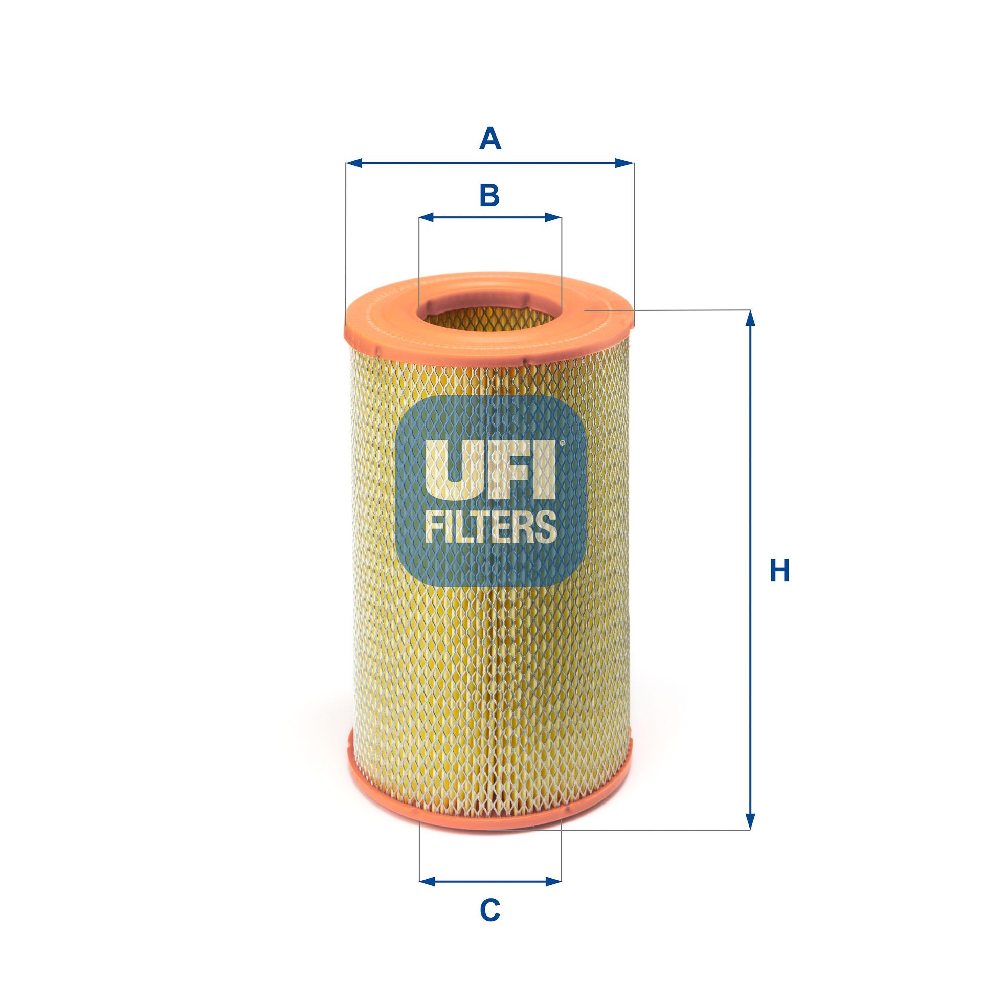 Obrázok Vzduchový filter UFI  2780000