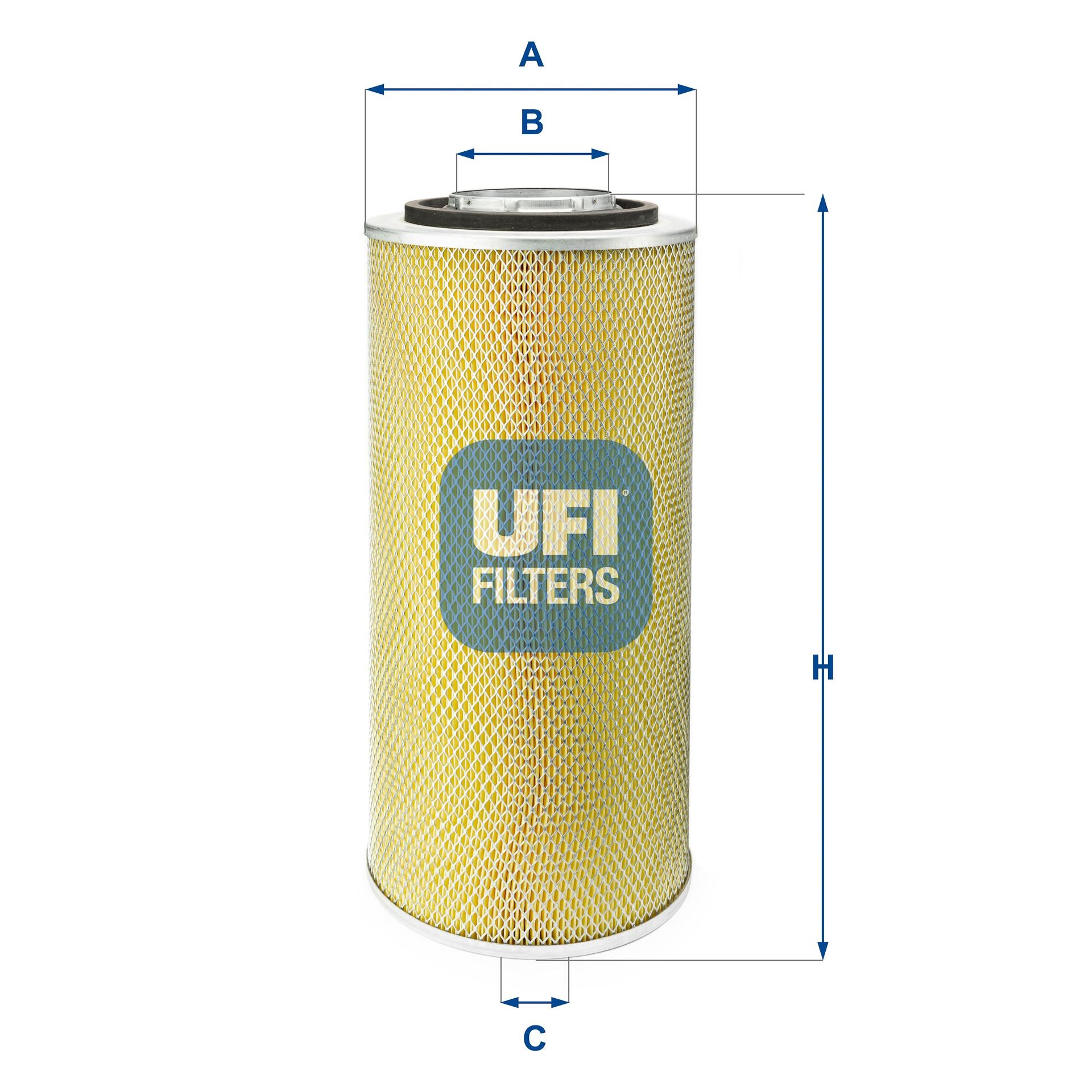 Obrázok Vzduchový filter UFI  2780600
