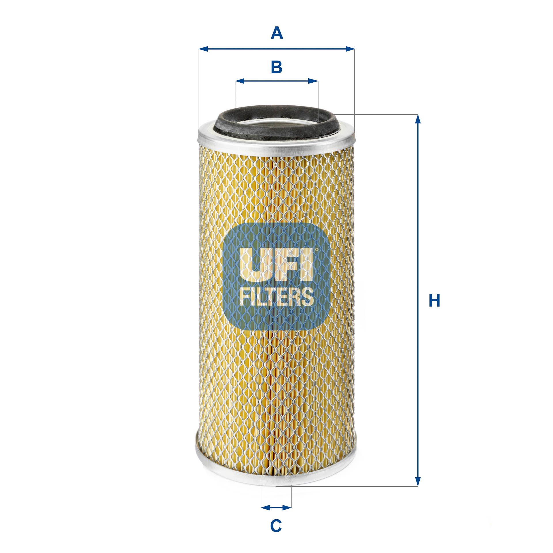 Obrázok Vzduchový filter UFI  2788100