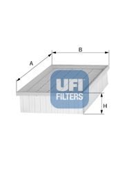 Obrázok Vzduchový filter UFI  3089000