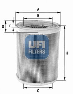 Obrázok Vzduchový filter UFI  3007801