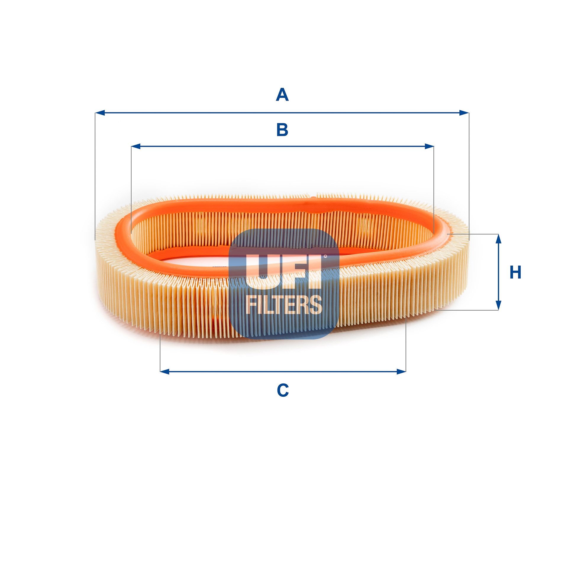 Obrázok Vzduchový filter UFI  3080600