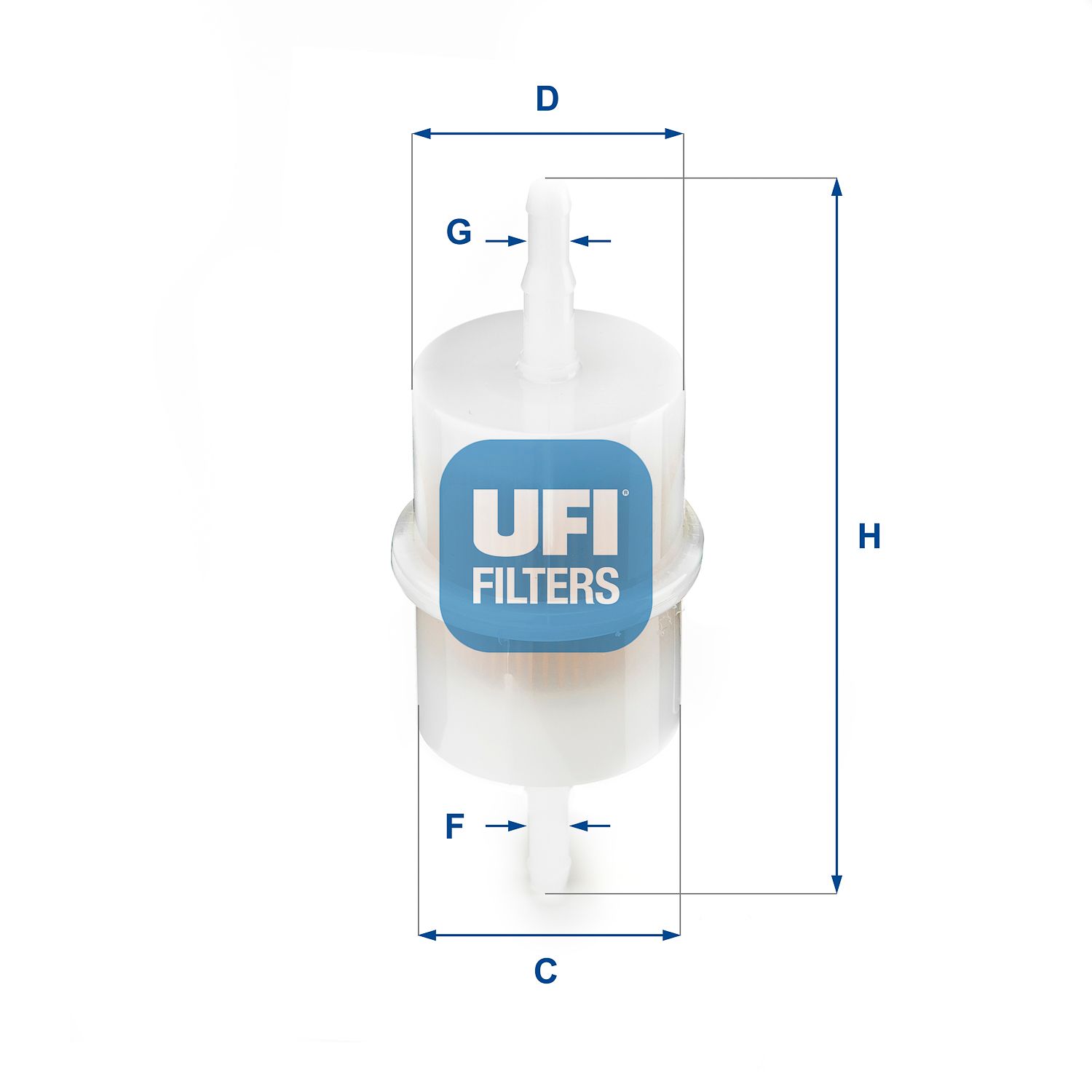 Obrázok Palivový filter UFI  3100100