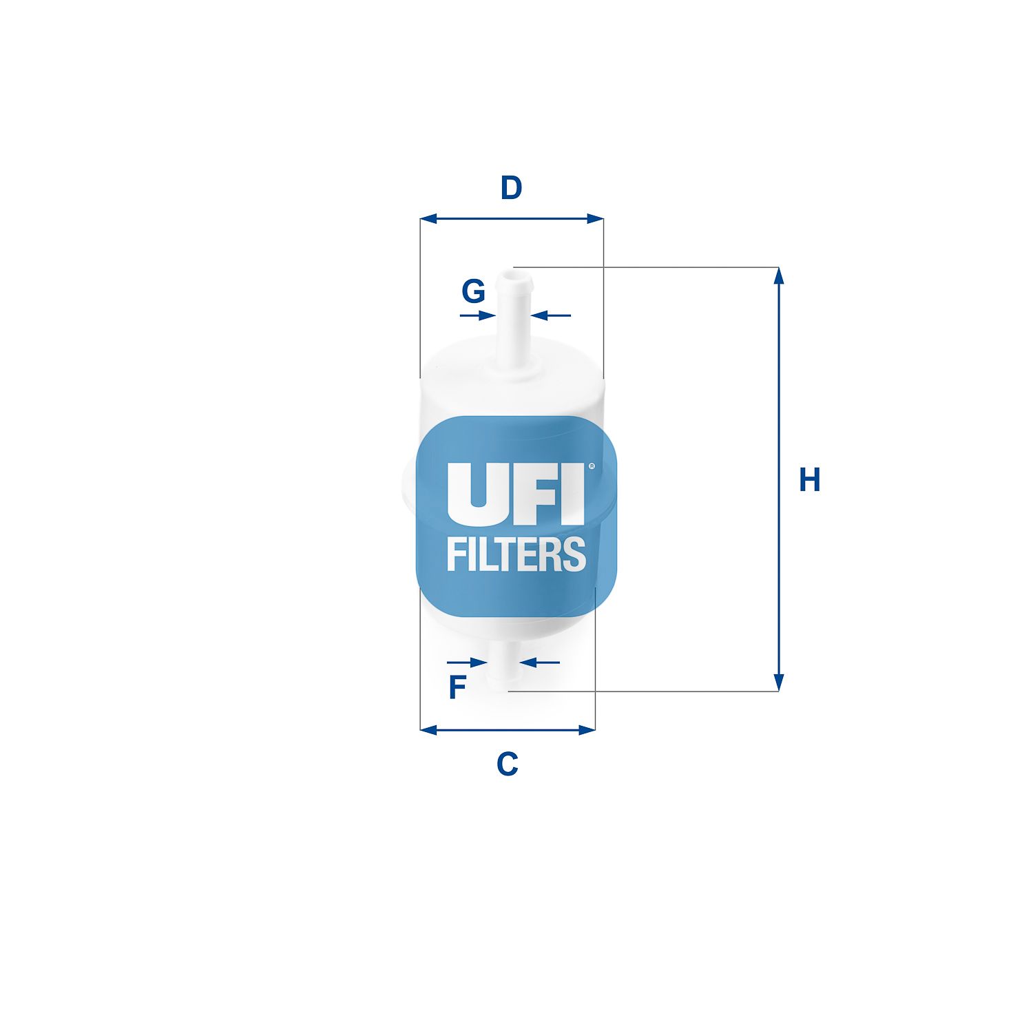 Obrázok Palivový filter UFI  3101000