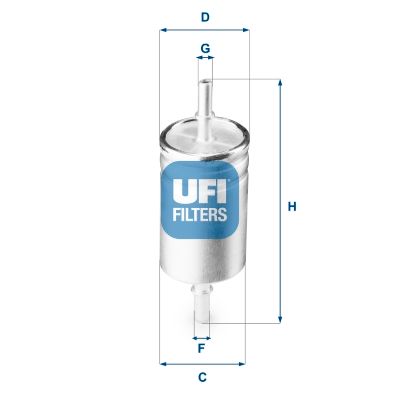Obrázok Palivový filter UFI  3194100