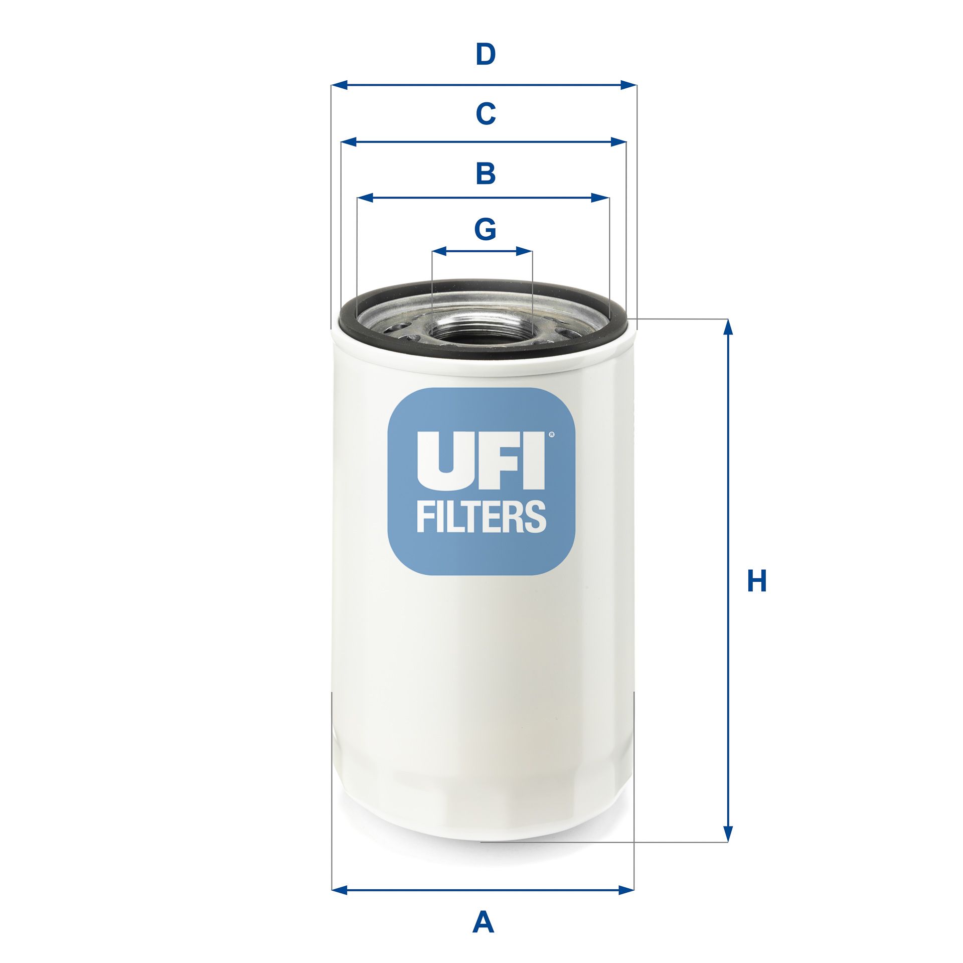 Obrázok Olejový filter UFI  8004100