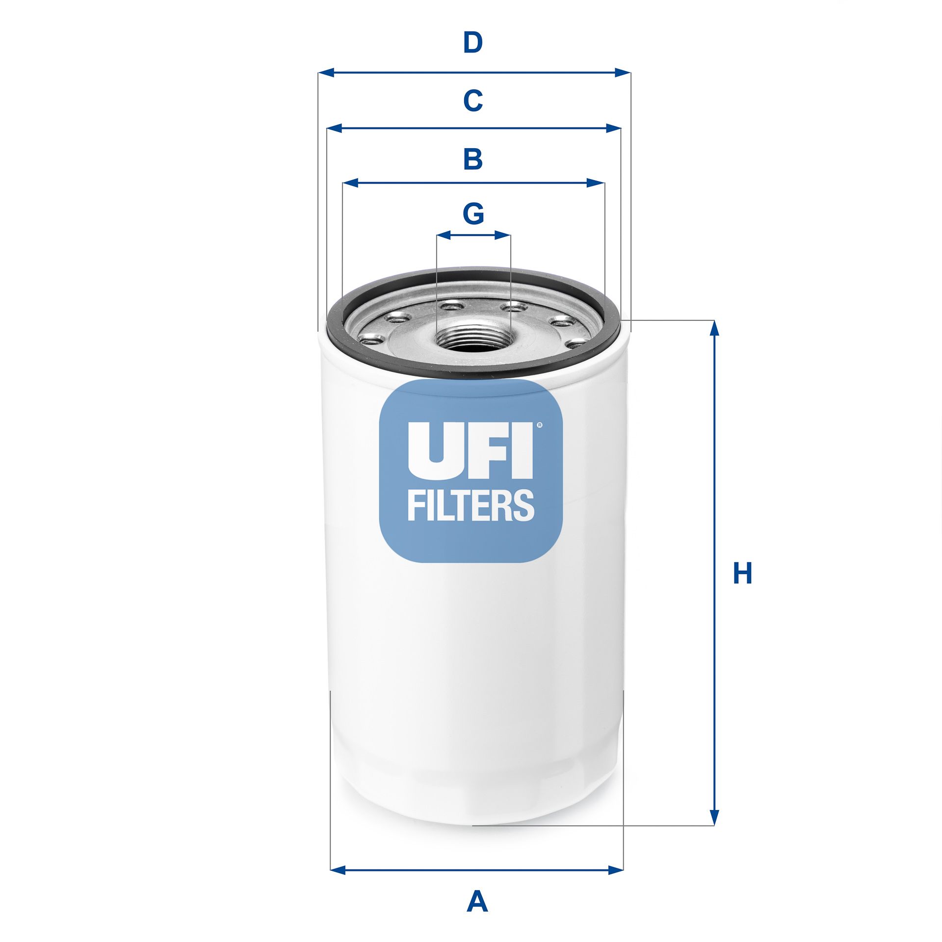 Obrázok Hydraulický filter riadenia UFI  8004300