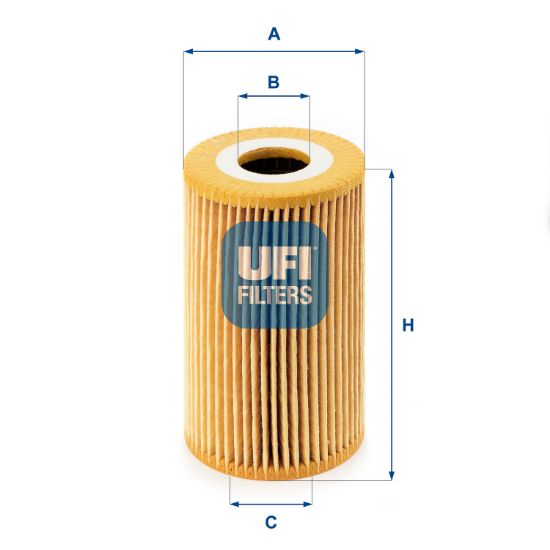 Obrázok Olejový filter UFI  2500800