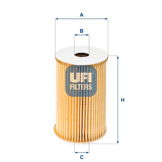 Obrázok Olejový filter UFI  2502900