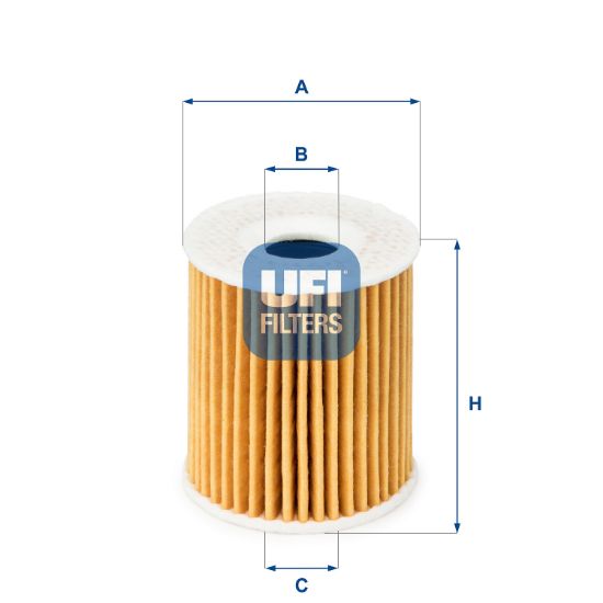 Obrázok Olejový filter UFI  2503500