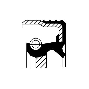 Obrázok Tesniaci krúżok vačkového hriadeľa CORTECO  12018554B