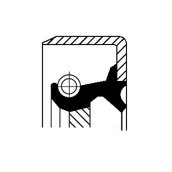 Obrázok Tesniaci krúżok vačkového hriadeľa CORTECO  19033927B