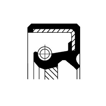 Obrázok Tesniaci krúżok hriadeľa automatickej prevodovky CORTECO  19035229B