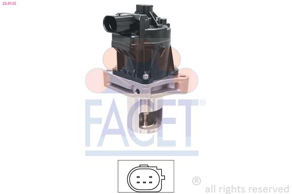 Obrázok AGR - Ventil FACET Made in Italy - OE Equivalent 230125