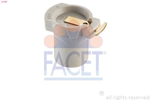 Obrázok Palec (rotor) rozdeľovača zapaľovania FACET Made in Italy - OE Equivalent 37697