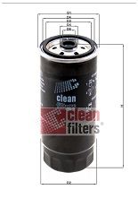 Obrázok Palivový filter CLEAN FILTERS  DN877
